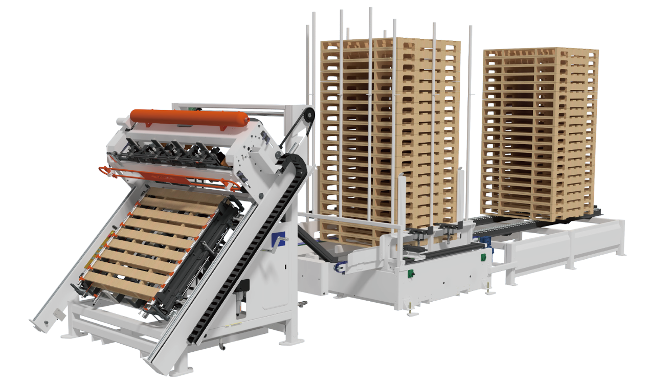 SF9025 Stringer pallet nailing machine