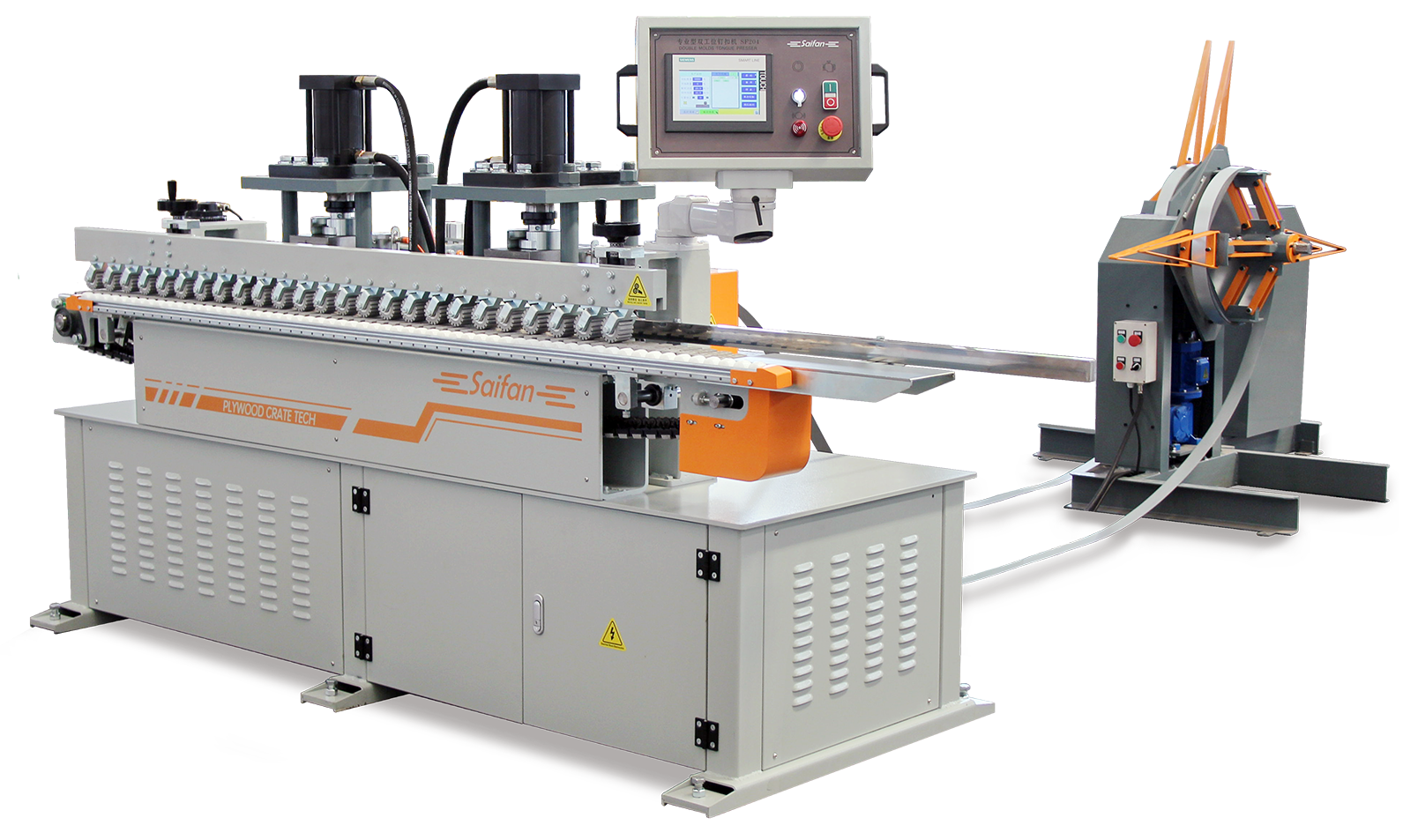 SF3204單邊雙工位打扣機