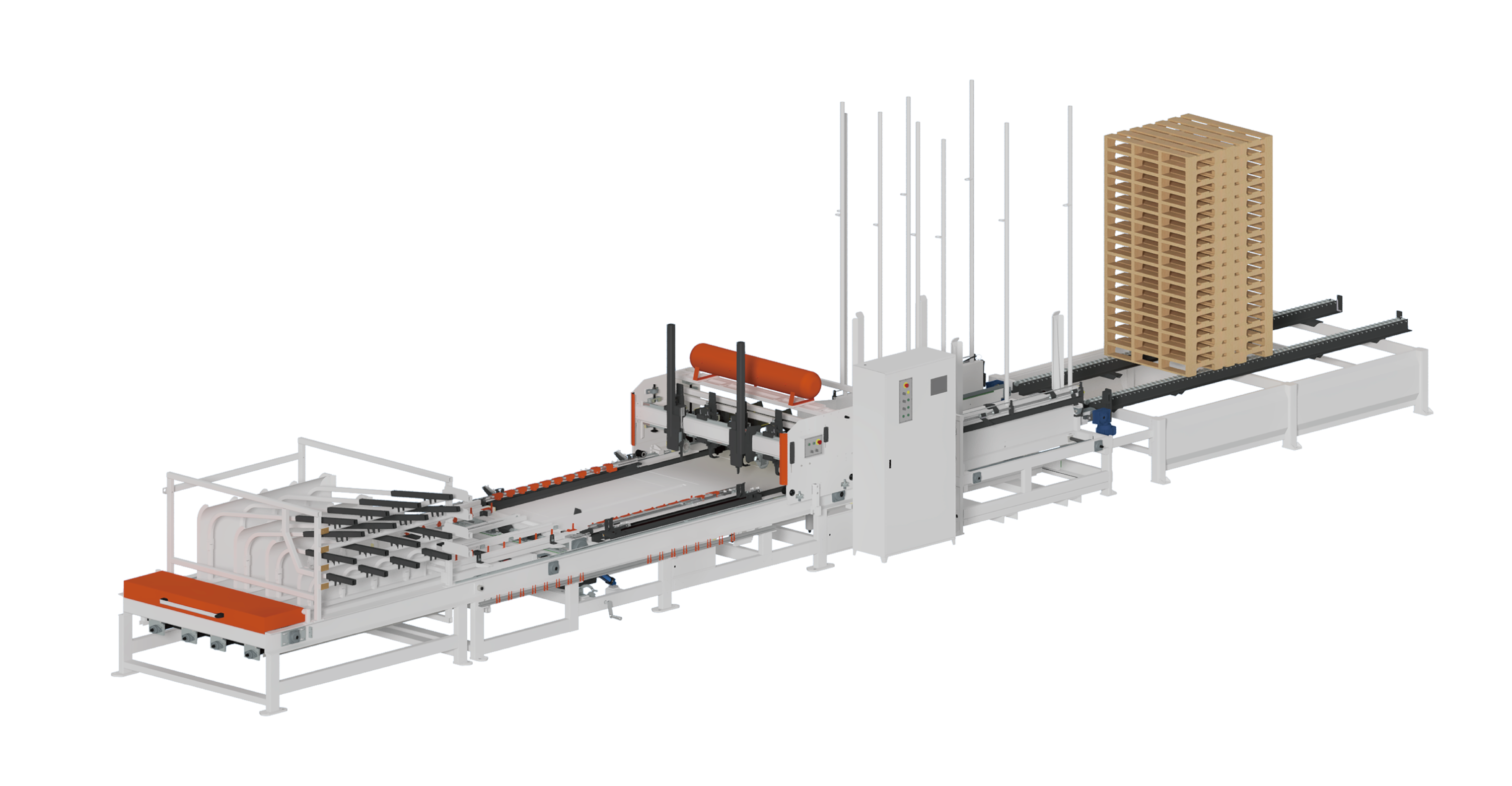 SF9010美式托盤打釘生產線